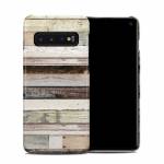 Eclectic Wood Samsung Galaxy S10 Clip Case