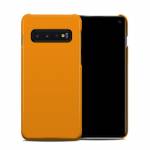 Solid State Orange Samsung Galaxy S10 Clip Case