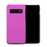 Solid State Vibrant Pink Samsung Galaxy S10 Clip Case