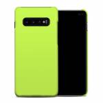 Solid State Lime Samsung Galaxy S10 Plus Clip Case
