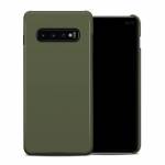 Solid State Olive Drab Samsung Galaxy S10 Plus Clip Case