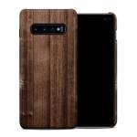 Stained Wood Samsung Galaxy S10 Plus Clip Case