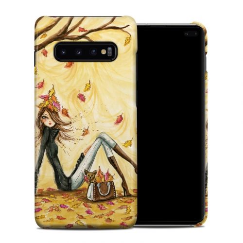 Autumn Leaves Samsung Galaxy S10 Plus Clip Case
