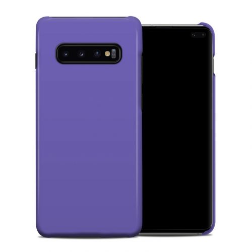 Solid State Purple Samsung Galaxy S10 Plus Clip Case
