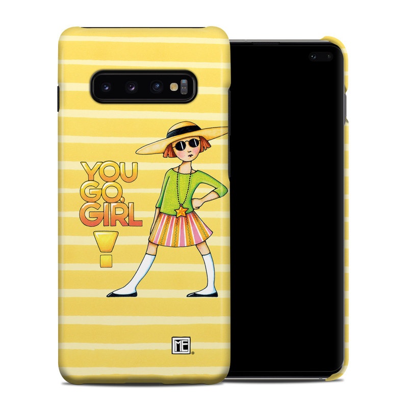 Samsung Galaxy S10 Plus Clip Case design of Cartoon, Illustration, Clip art, Art, with orange, pink, yellow, green, gray, black colors