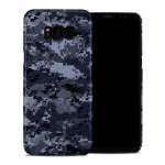 Digital Navy Camo Samsung Galaxy S8 Plus Clip Case