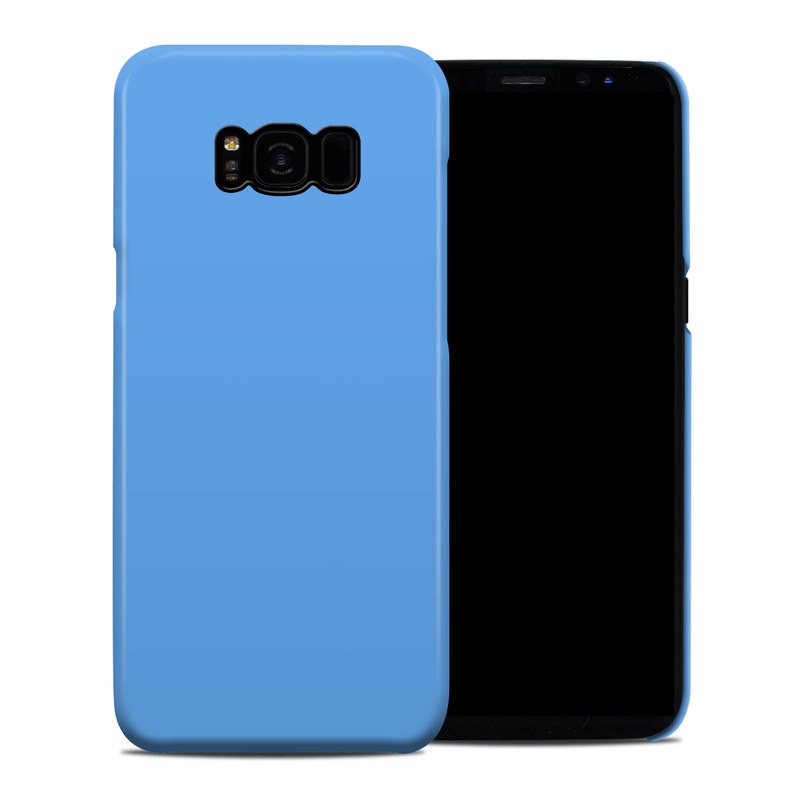 Samsung Galaxy S8 Plus Clip Case design of Sky, Blue, Daytime, Aqua, Cobalt blue, Atmosphere, Azure, Turquoise, Electric blue, Calm with blue colors