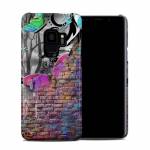 Butterfly Wall Samsung Galaxy S9 Clip Case