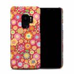 Flowers Squished Samsung Galaxy S9 Clip Case