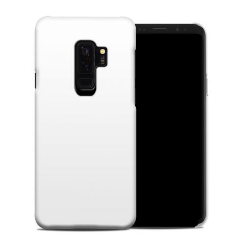 Solid State White Samsung Galaxy S9 Plus Clip Case