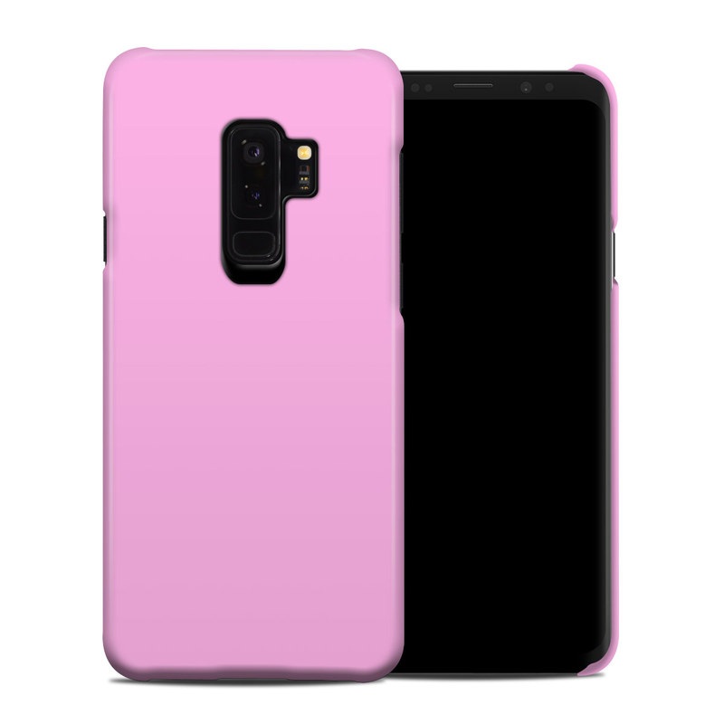 Samsung Galaxy S9 Plus Clip Case design of Pink, Violet, Purple, Red, Magenta, Lilac, Sky, Material property, Peach with pink colors