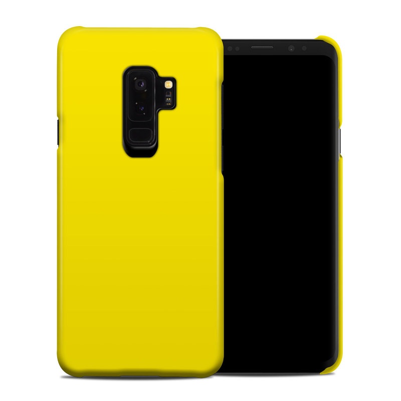 Samsung Galaxy S9 Plus Clip Case design of Green, Yellow, Orange, Text, Font with yellow colors