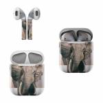African Elephant Apple AirPods Skin