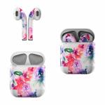 Blurred Flowers Apple AirPods Skin