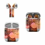 Fox Sunset Apple AirPods Skin