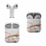 Hazel Marble Apple AirPods Skin