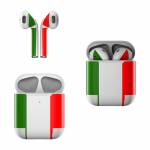 Italian Flag Apple AirPods Skin