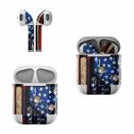 Old Glory Apple AirPods Skin