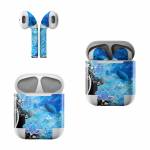 Peacock Sky Apple AirPods Skin
