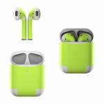 Solid State Lime Apple AirPods Skin