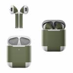 Solid State Olive Drab Apple AirPods Skin