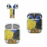 Cafe Terrace At Night Apple AirPods Skin