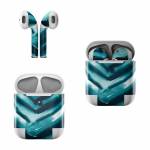 Watercolor Chevron Apple AirPods Skin