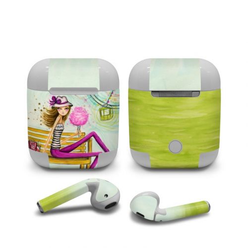 Carnival Cotton Candy Apple AirPods Skin