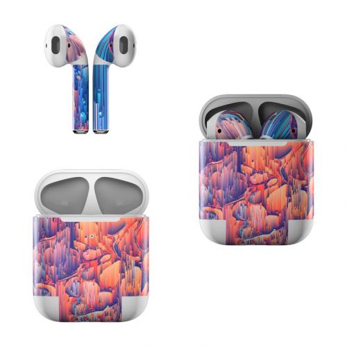 Cloud Glitch Apple AirPods Skin