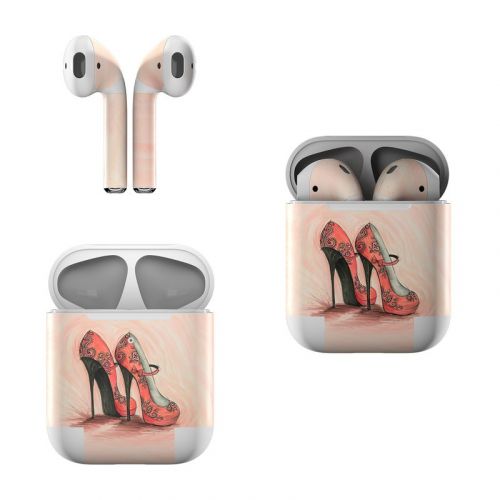 Coral Shoes Apple AirPods Skin