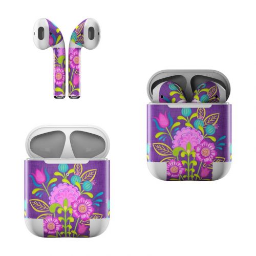 Floral Bouquet Apple AirPods Skin