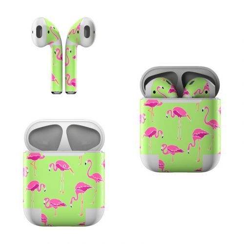 Flamingo Day Apple AirPods Skin