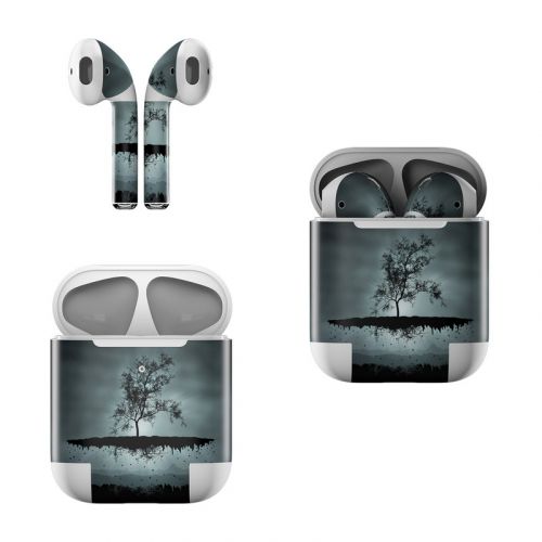 Flying Tree Black Apple AirPods Skin