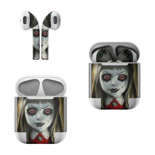 Haunted Doll Apple AirPods Skin