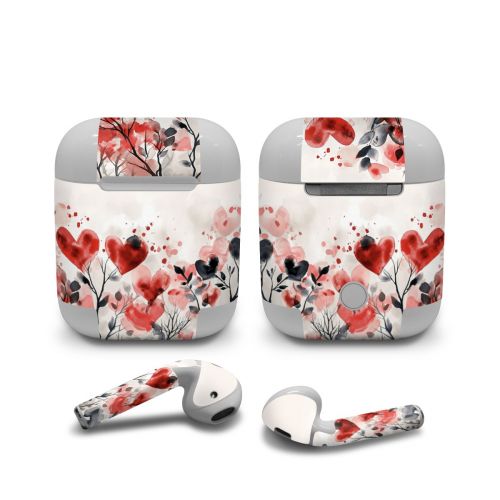 Heart Garden Apple AirPods Skin