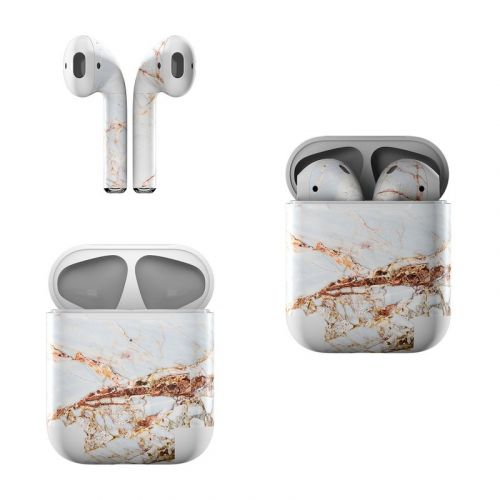Hazel Marble Apple AirPods Skin