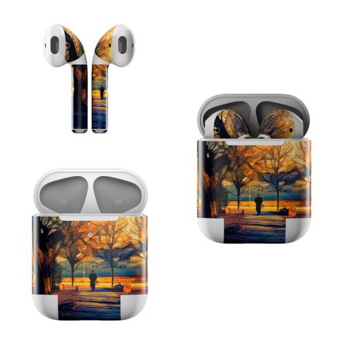 Man and Dog Apple AirPods Skin