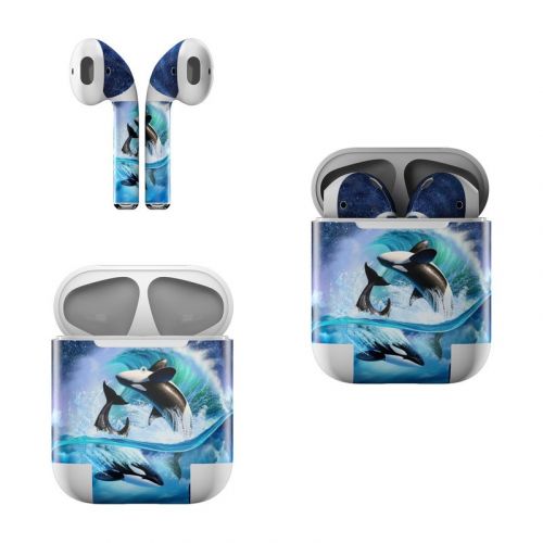 Orca Wave Apple AirPods Skin