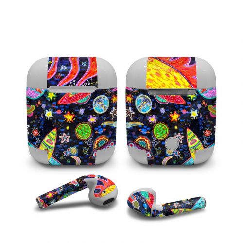 Out to Space Apple AirPods Skin
