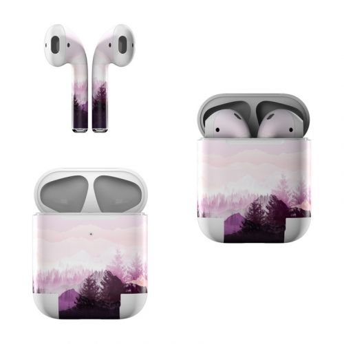Purple Horizon Apple AirPods Skin