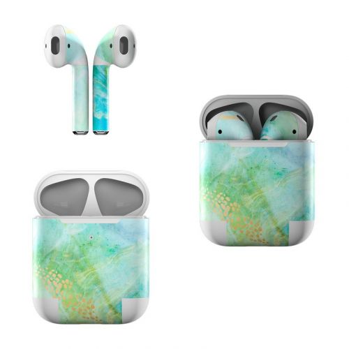 Winter Marble Apple AirPods Skin