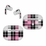 Pink Plaid Apple AirPods Pro Skin
