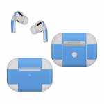Solid State Blue Apple AirPods Pro Skin