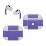 Solid State Purple Apple AirPods Pro Skin