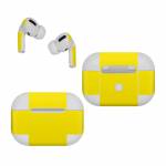 Solid State Yellow Apple AirPods Pro Skin