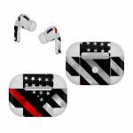 Thin Red Line Hero Apple AirPods Pro Skin