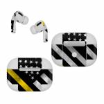 Thin Yellow Line Hero Apple AirPods Pro Skin