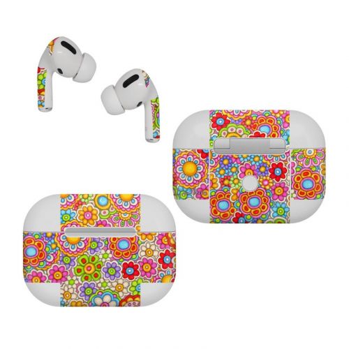 Bright Ditzy Apple AirPods Pro Skin