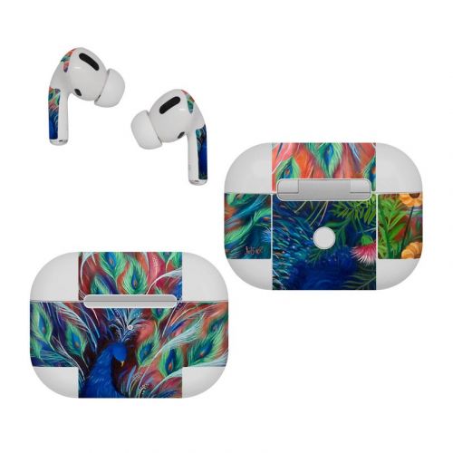 Coral Peacock Apple AirPods Pro Skin