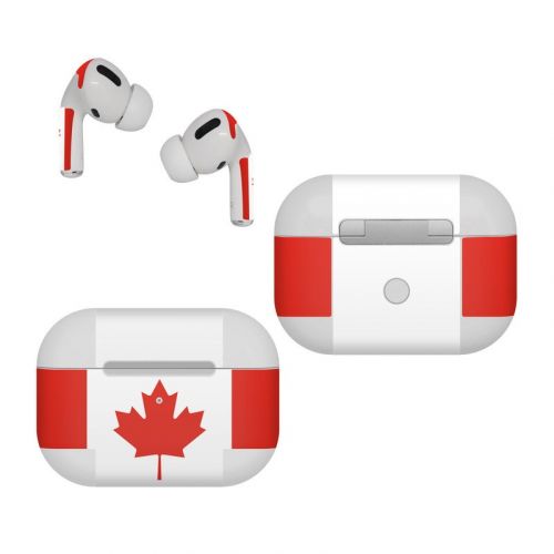 Canadian Flag Apple AirPods Pro Skin